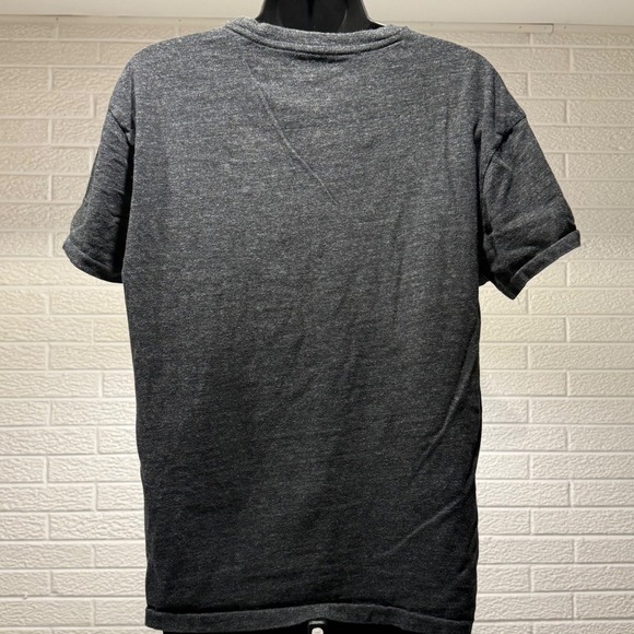 Polo Ralph Lauren Mens Classic Fit T-Shirt Crew Neck Pocket Gray - Picture 3 of 4